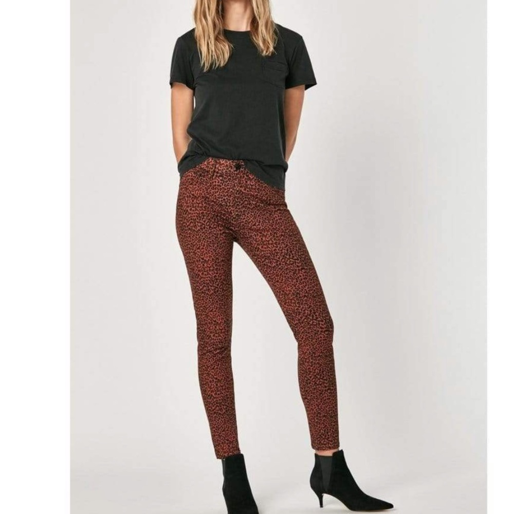 Mavi Tess High Rise Skinny - Cheetah Print